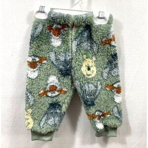 Disney Baby Fuzzy Fleece Sherpa Jogger Pants Winnie the Pooh 3M-6M Soft Cute